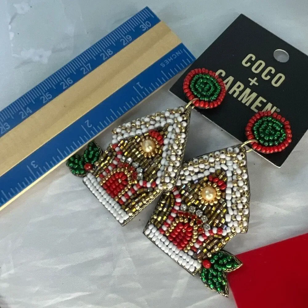 NWT Christmas Holiday pierced earrings lot